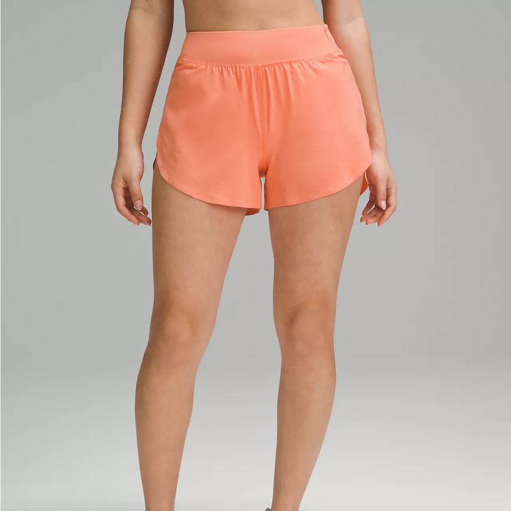 Brand New Lululemon fast and free HR classic short 3 inch reflective